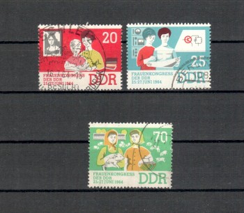 DDR Michelnummer 1030 - 1032 gestempelt