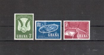 Ghana Michelnummer 103 - 105 postfrisch 
