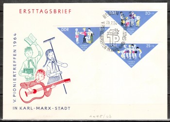 DDR Michelnummer 1045 - 1047 FDC DDR Michelnummer 1045 - 1047 FDC