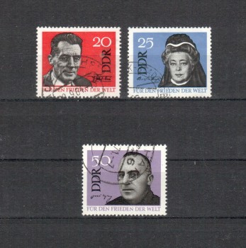 DDR Michelnummer 1049 - 1051 gestempelt