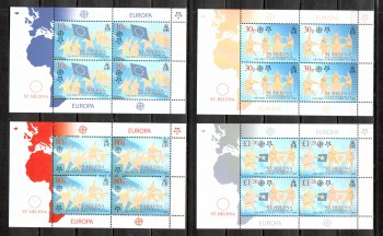 105 - St.Helena Michelnummer 961 - 964 Kleinbogen postfrisch
