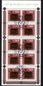 BRD Michelnummer 1065 Kleinbogen ESST