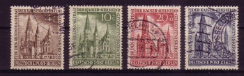 Berlin Michelnummer 106 - 109 gestempelt Berlin Michelnummer 106 - 109 gestempelt