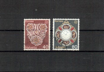 Schweiz Michelnummer 1073 - 1074 gestempelt Schweiz Michelnummer 1073 - 1074 gestempelt