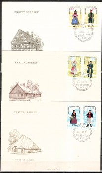 DDR Michelnummer 1074 - 1079 FDC DDR Michelnummer 1074 - 1079 FDC