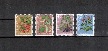 Schweiz Michelnummer 1083 - 1086 gestempelt Schweiz Michelnummer 1083 - 1086 gestempelt