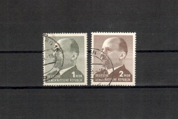 DDR Michelnummer 1087 - 1088 gestempelt