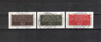 BRD Michelnummer 1105 - 1107 gestempelt