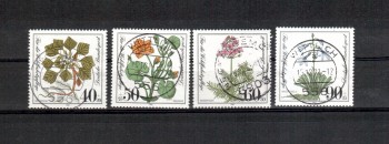 BRD Michelnummer 1108 - 1111 gestempelt