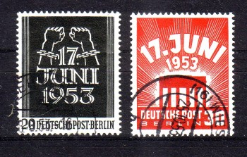 Berlin Michelnummer 110 - 111 gestempelt Berlin Michelnummer 110 - 111 gestempelt