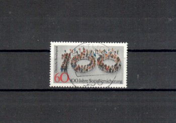 BRD Michelnummer 1116 gestempelt