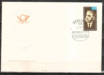 DDR Michelnummer 1121 FDC