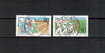 BRD Michelnummer 1127 - 1128 gestempelt