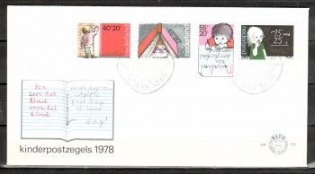 Niederlande Michelnummer 1128 - 1131 FDC Niederlande Michelnummer 1128 - 1131 FDC