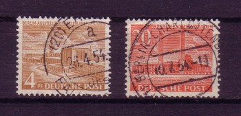 Berlin Michelnummer 112 - 113 gestempelt Berlin Michelnummer 112 - 113 gestempelt