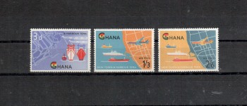 Ghana Michelnummer 112 - 114 postfrisch 