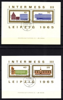 DDR Michelnummer 1132a Block 23 + 24 gestempelt