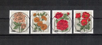 BRD Michelnummer 1150 - 1153 gestempelt