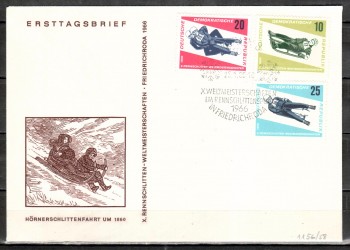 DDR Michelnummer 1156 - 1158 FDC DDR Michelnummer 1156 - 1158 FDC