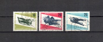 DDR Michelnummer 1156 - 1158 gestempelt