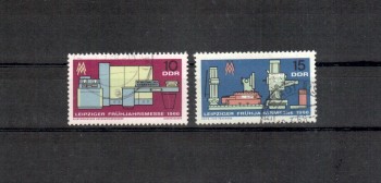 DDR Michelnummer 1159 - 1160 gestempelt