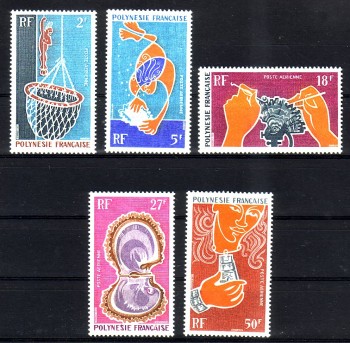 frz.Polynesien 115 - 119 postfrisch 