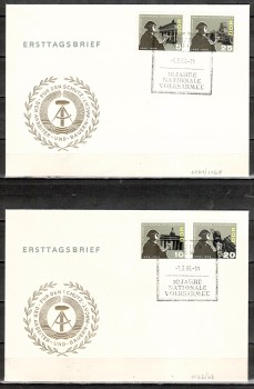 DDR Michelnummer 1161 - 1164 FDC DDR Michelnummer 1161 - 1164 FDC