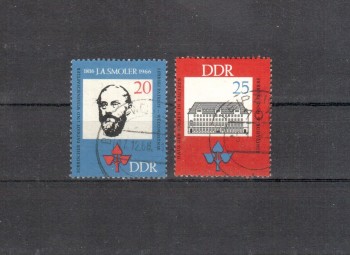 DDR Michelnummer 1165 - 1166 gestempelt