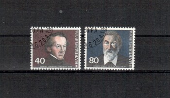 Schweiz Michelnummer 1174 - 1175 gestempelt Schweiz Michelnummer 1174 - 1175 gestempelt