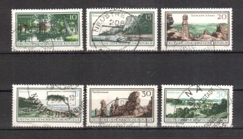 DDR Michelnummer 1179 - 1184 gestempelt