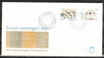 Niederlande Michelnummer 1186 - 1187 FDC