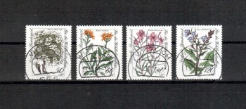 BRD Michelnummer 1188 - 1191 gestempelt