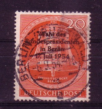 Berlin Michelnummer 118 gestempelt