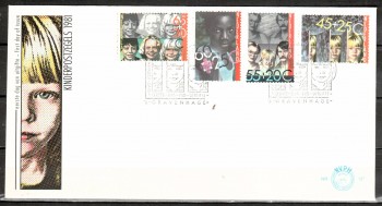 Niederlande Michelnummer 1193 - 1196 FDC