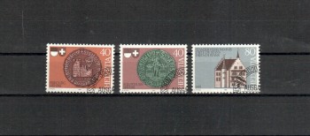 Schweiz Michelnummer 1203 - 1205 gestempelt