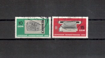 DDR Michelnummer 1204 - 1205 gestempelt