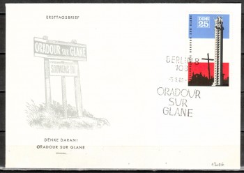 DDR Michelnummer 1206 FDC DDR Michelnummer 1206 FDC