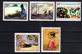 frz.Polynesien 121 - 125 postfrisch 