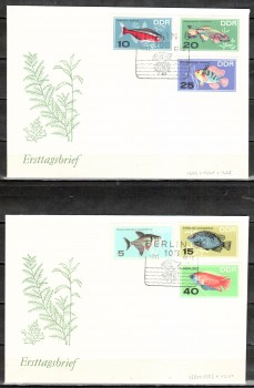 DDR Michelnummer 1221 - 1226 FDC DDR Michelnummer 1221 - 1226 FDC