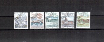 Schweiz Michelnummer 1227 - 1231 gestempelt Schweiz Michelnummer 1227 - 1231 gestempelt