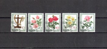 Schweiz Michelnummer 1236 - 1240 gestempelt Schweiz Michelnummer 1236 - 1240 gestempelt