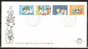 Niederlande Michelnummer 1241 - 1244 FDC