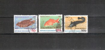 Indonesien Michelnummer 1242 - 1247 gestempelt