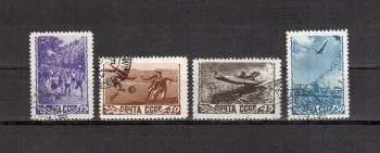 Sowjetunion Michelnummer 1246 - 1249 gestempelt