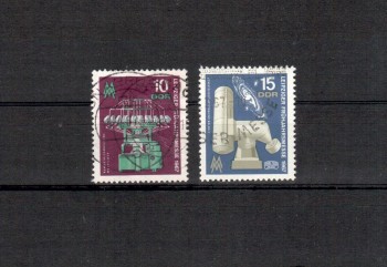 DDR Michelnummer 1254 - 1255 gestempelt