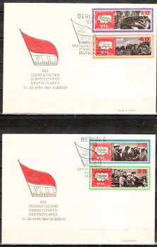 DDR Michelnummer 1258 - 1261 FDC DDR Michelnummer 1258 - 1261 FDC