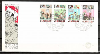 Niederlande Michelnummer 1259 - 1262 FDC