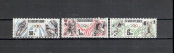 (intern: OLY125 ) Tschechoslowakei Michelnummer 2941 - 2943 A postfrisch (intern: OLY125 ) Tschechoslowakei Michelnummer 2941 - 2943 A postfrisch