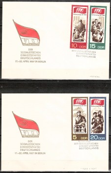 DDR Michelnummer 1268 - 1271 FDC DDR Michelnummer 1268 - 1271 FDC