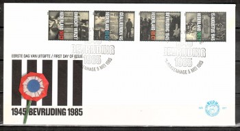 Niederlande Michelnummer 1270 - 1273 FDC